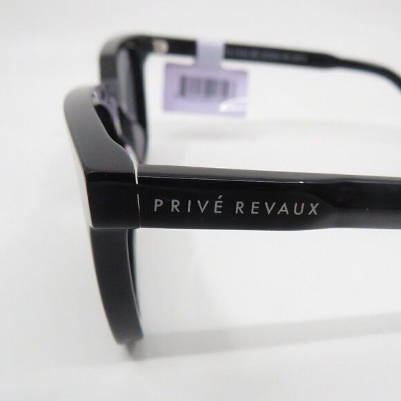 Prive Revaux The Yorke New Polarized Black/Grey Square Sunglasses - Picture 6 of 10